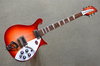 Rickenbacker 620/6 Mod, Fireglo: Full Instrument - Front