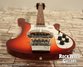 Rickenbacker 4001/4 C64, Fireglo: Close up - Free2