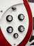 Rickenbacker 360/6 WB, Burgundy: Close up - Free2