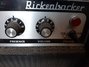 Rickenbacker TR75/amp , Black: Close up - Free2