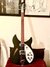 Rickenbacker 330/6 , Matte Black: Full Instrument - Front