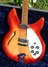 Rickenbacker 330/12 Mod, Fireglo: Body - Front