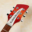 Rickenbacker 620/6 , Fireglo: Headstock