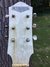 Rickenbacker Ken Roberts/6 f hole, Two tone brown: Headstock