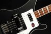 Rickenbacker 4003/4 , Matte Black: Close up - Free