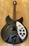 Rickenbacker 330/6 , Matte Black: Full Instrument - Front