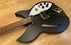 Rickenbacker 330/6 , Matte Black: Close up - Free2