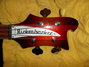 Rickenbacker 4003/4 , Fireglo: Headstock