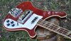 Aug 1977 Rickenbacker 4001/4 , Burgundy: Close up - Free