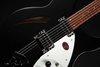 Rickenbacker 330/6 , Matte Black: Close up - Free