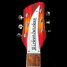 Rickenbacker 1997/6 f hole, Fireglo: Headstock