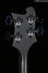 Rickenbacker 4003/4 , Matte Black: Headstock - Rear