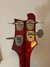 Jul 1978 Rickenbacker 4001/4 , Burgundy: Headstock - Rear