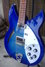 Rickenbacker 330/6 , Blueburst: Close up - Free