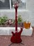 Rickenbacker 4001/4 Mod, Burgundy: Full Instrument - Rear