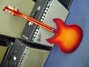 Rickenbacker 330/6 , Amber Fireglo: Full Instrument - Rear