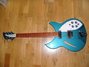 Rickenbacker 330/6 , Turquoise: Full Instrument - Front