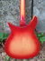 Dec 1958 Rickenbacker 310/6 f hole, Fireglo: Body - Rear