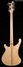 Rickenbacker 4003/4 CB Checkered Binding, Satin Mapleglo: Full Instrument - Rear