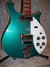 Rickenbacker 620/12 , Turquoise: Body - Front