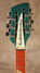 Rickenbacker 370/12 WB VP, Turquoise: Headstock
