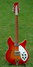 Rickenbacker 1993/12 RoMo, Fireglo: Full Instrument - Front