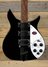 Rickenbacker 350/6 V63, Jetglo: Body - Front