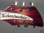 Rickenbacker 330/6 VP, Fireglo: Headstock