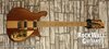 Rickenbacker 650/6 VH Model, Natural Walnut: Full Instrument - Front