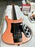 Rickenbacker 4002/4 RIC Boutique One-Off, Coralglo: Close up - Free