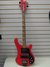 Mar 1989 Rickenbacker 4003/4 BH BT, Red: Full Instrument - Front