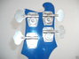 Rickenbacker 4001/4 , Azureglo: Headstock - Rear