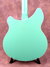 Rickenbacker 360/6 , Sea Green: Body - Rear