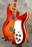 Rickenbacker 381/6 , Fireglo: Close up - Free2