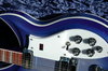 Rickenbacker 381/12 V69, Blueburst: Close up - Free2