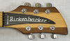 Rickenbacker 650/6 Dakota, Natural Walnut: Headstock
