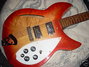 Rickenbacker 330/6 Mod, Fireglo: Body - Front