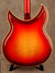 Rickenbacker 381/6 V69, Amber Fireglo: Body - Rear