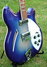 Rickenbacker 360/12 , Blueburst: Close up - Free