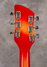 Feb 2006 Rickenbacker 1996/6 f hole, Amber Fireglo: Headstock - Rear