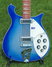 Rickenbacker 620/6 , Blueburst: Body - Front