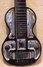 Rickenbacker B/6 LapSteel, Black: Body - Front