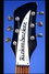 Rickenbacker 345/6 , Jetglo: Headstock