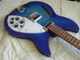 Rickenbacker 330/6 , Blueburst: Close up - Free