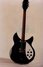 Rickenbacker 1993/12 RoMo, Black: Full Instrument - Front