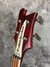 Nov 1980 Rickenbacker 4001/4 Mod, Burgundy: Headstock - Rear