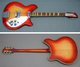 Rickenbacker 365/6 , Fireglo: Full Instrument - Front