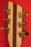 Rickenbacker 380/6 Laguna, Natural Walnut: Headstock - Rear