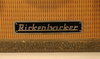 Rickenbacker M-98/amp , Gray: Full Instrument - Rear