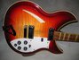 Rickenbacker 381/6 V69, Amber Fireglo: Body - Front